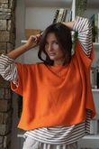 Conrad Layer Knit Aperol
