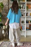 Conrad Layer Knit Capri Blue 