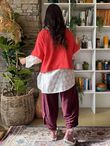 Conrad Layer Knit Coral