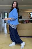 Conrad Layer Knit Cornflower