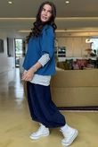 Conrad Layer Knit Deep Teal