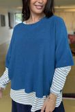 Conrad Layer Knit Deep Teal