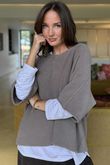 Conrad Layer Knit Earth