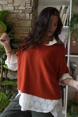 Conrad Layer Knit Ginger