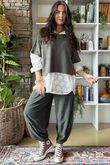 Conrad Layer Knit Khaki