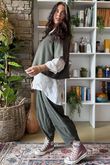 Conrad Layer Knit Khaki