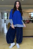 Conrad Layer Knit Lapis
