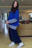 Conrad Layer Knit Lapis