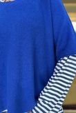 Conrad Layer Knit Lapis