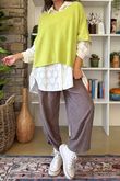 Conrad Layer Knit Lime