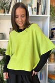 Conrad Layer Knit Lime 