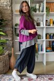 Conrad Layer Knit Magenta