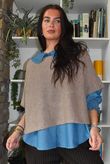 Conrad Layer Knit Mocha Marl 