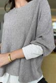 Conrad Layer Knit Oatmeal Marl