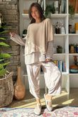 Conrad Layer Knit Oatmeal Marl