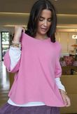 Conrad Layer Knit Peony