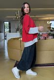 Conrad Layer Knit Rouge