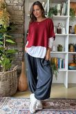 Conrad Layer Knit Sangria