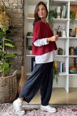 Conrad Layer Knit Sangria