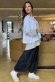 Conrad Layer Knit White