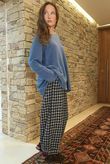 Conrad Oversized Boxy Knit Denim /20=