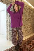 Conrad Oversized Boxy Knit Magenta /20=