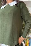 Conrad Round Neck Skim Knit Dark Khaki