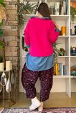 Conrad Round Neck Skim Knit Hot Pink