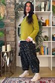 Conrad Round Neck Skim Knit Olive Zing