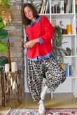 Conrad Round Neck Skim Knit Rouge