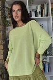 Conrad Slouch Cotton Knit Apple /20 Pre order 1 week