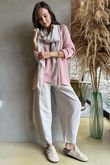 Conrad Slouch Cotton Knit Rose 