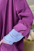 Cooper Needlecord Smock Dress Beetroot  /14 =