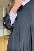 Cooper Needlecord Smock Dress Black  /14 =