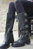Dakota Biker Boot Black
