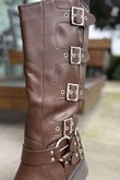 Dakota Biker Boot Brown