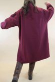 Dalton Funnel Coat Burgundy 