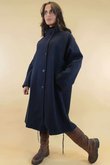 Dalton Funnel Coat Navy 