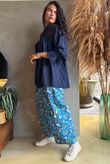 Darcy Smock Blouse Navy