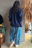 Darcy Smock Blouse Navy