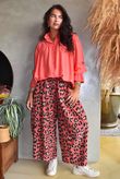 Darcy Smock Blouse Soft Strawberry