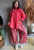 Darcy Smock Blouse Soft Strawberry