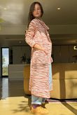 Darling Knit Trench Rust 