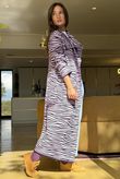 Darling Knit Trench Amethyst