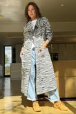 Darling Knit Trench Racing Green 