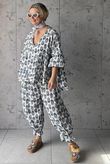 Daughter Of Ibiza Artist Smock French Navy & Denim
