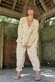 Daughter Of Ibiza Bloomer Pant Ochre & Rose