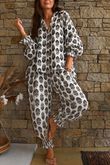 Daughter Of Ibiza Indira Balloon Sleeve Shirt Black & Earth Pre order 14 days