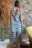 Daughter Of Ibiza Indira Frill Tank French Navy & Denim