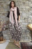 Daughter Of Ibiza Lovechild Bloomer Pant Chocolate & Rose